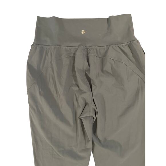 Women M Athleta Salutation Jogger PowerVita Pants 531288 High Rise Riviera Blue - Picture 5 of 6